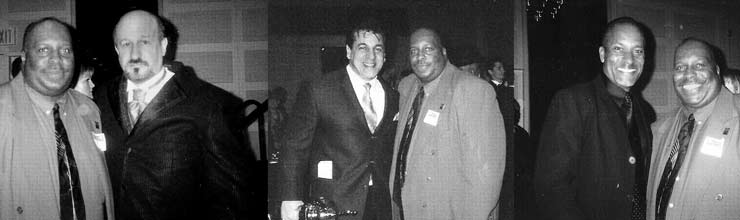 Working Securty at an event with sports legends and actors