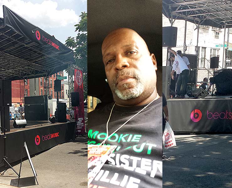 security for the 25th anniversary of Do The Right Thing